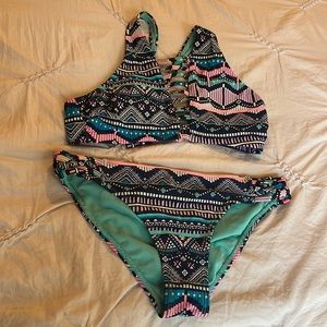 Arizona patterned bikini set SIZE SMALL
